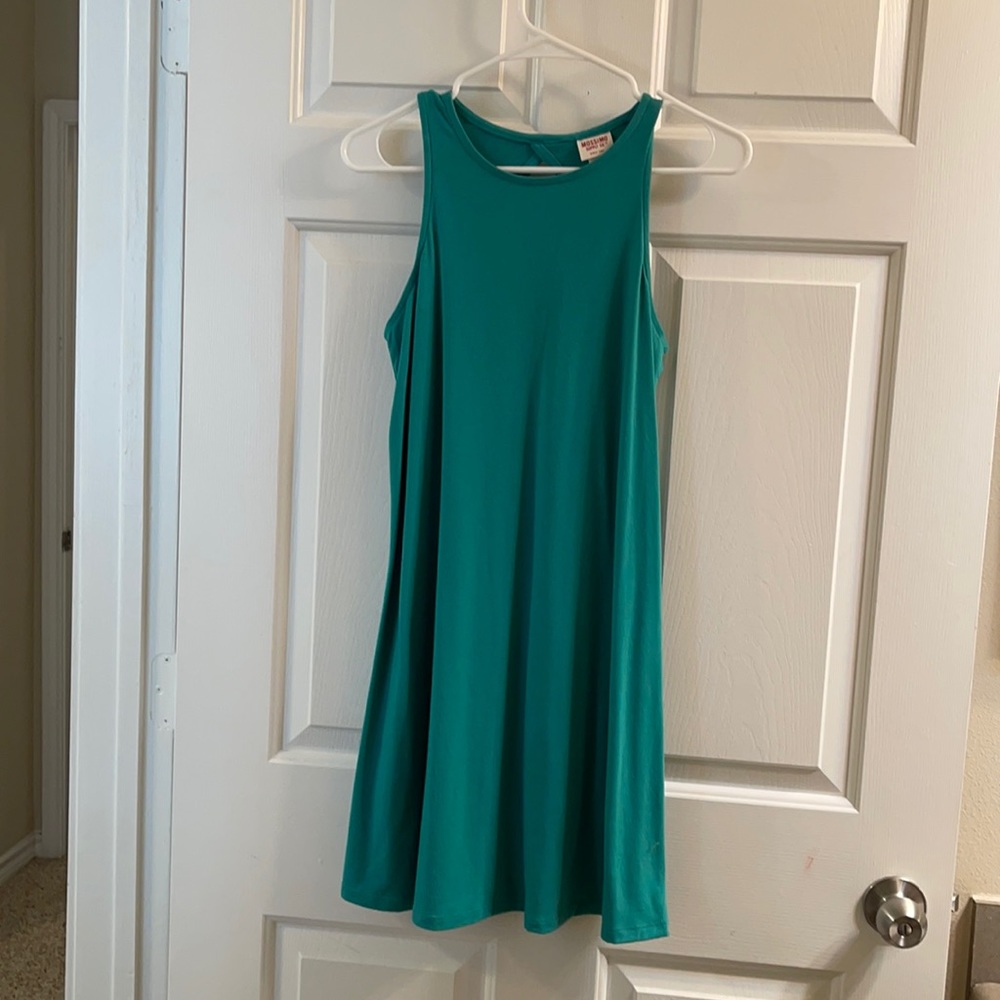 Green dress